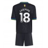 Manchester United Casemiro #18 Tredjedraktsett Barn 2025-26 Kortermet (+ korte bukser)